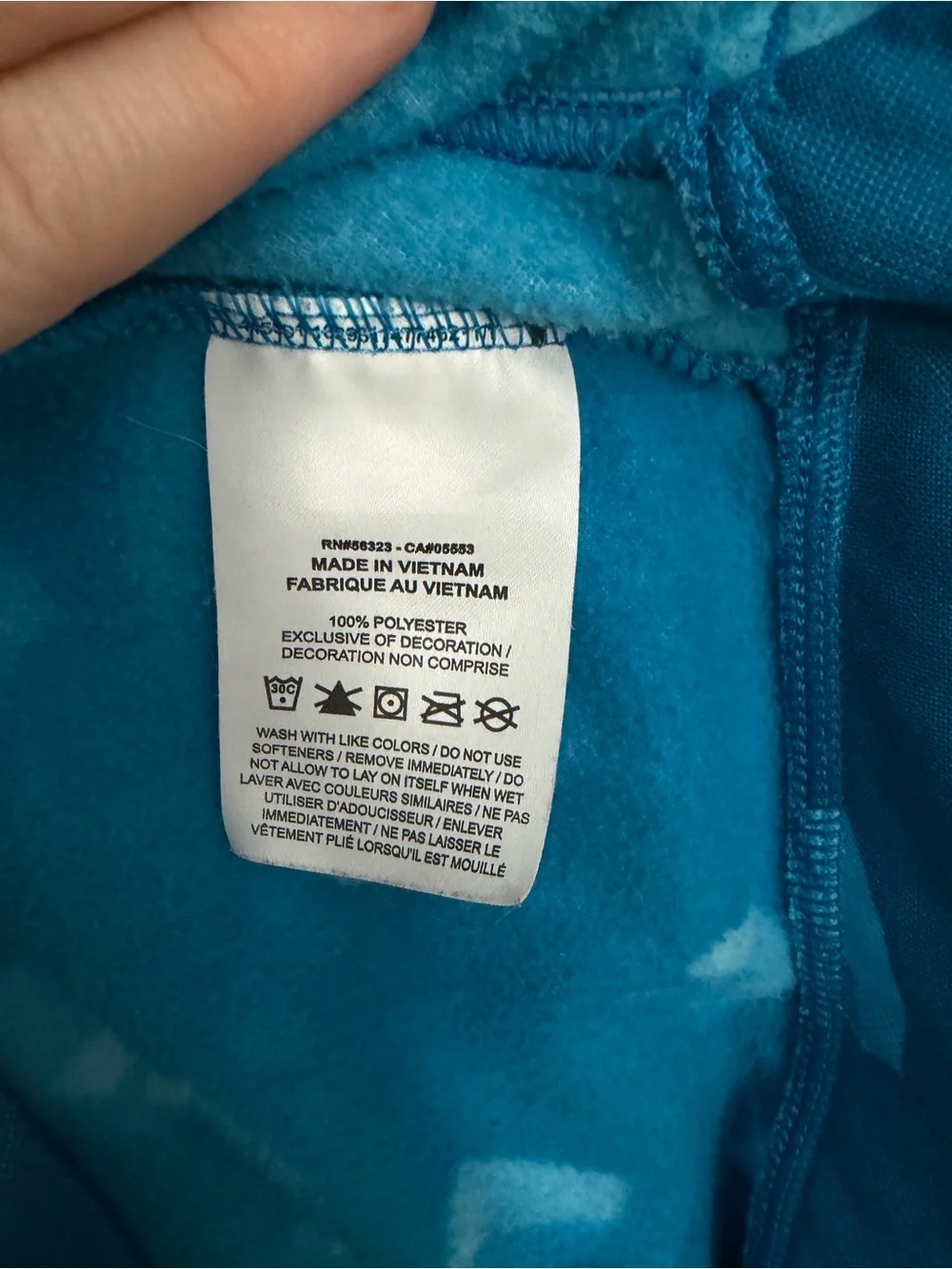 Nike Turquoise Blue Therma-FIT Pullover Hoodie